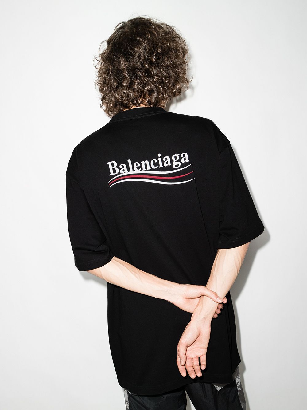 Balenciaga Black Copyright Logo TShirt SSENSE #39 Balenciaga Black Copyright Logo TShirt SSENSE
